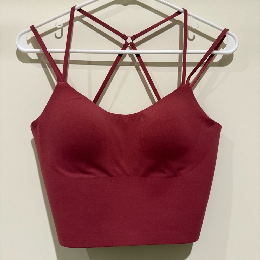 Cotton On Burgundy Strappy Top